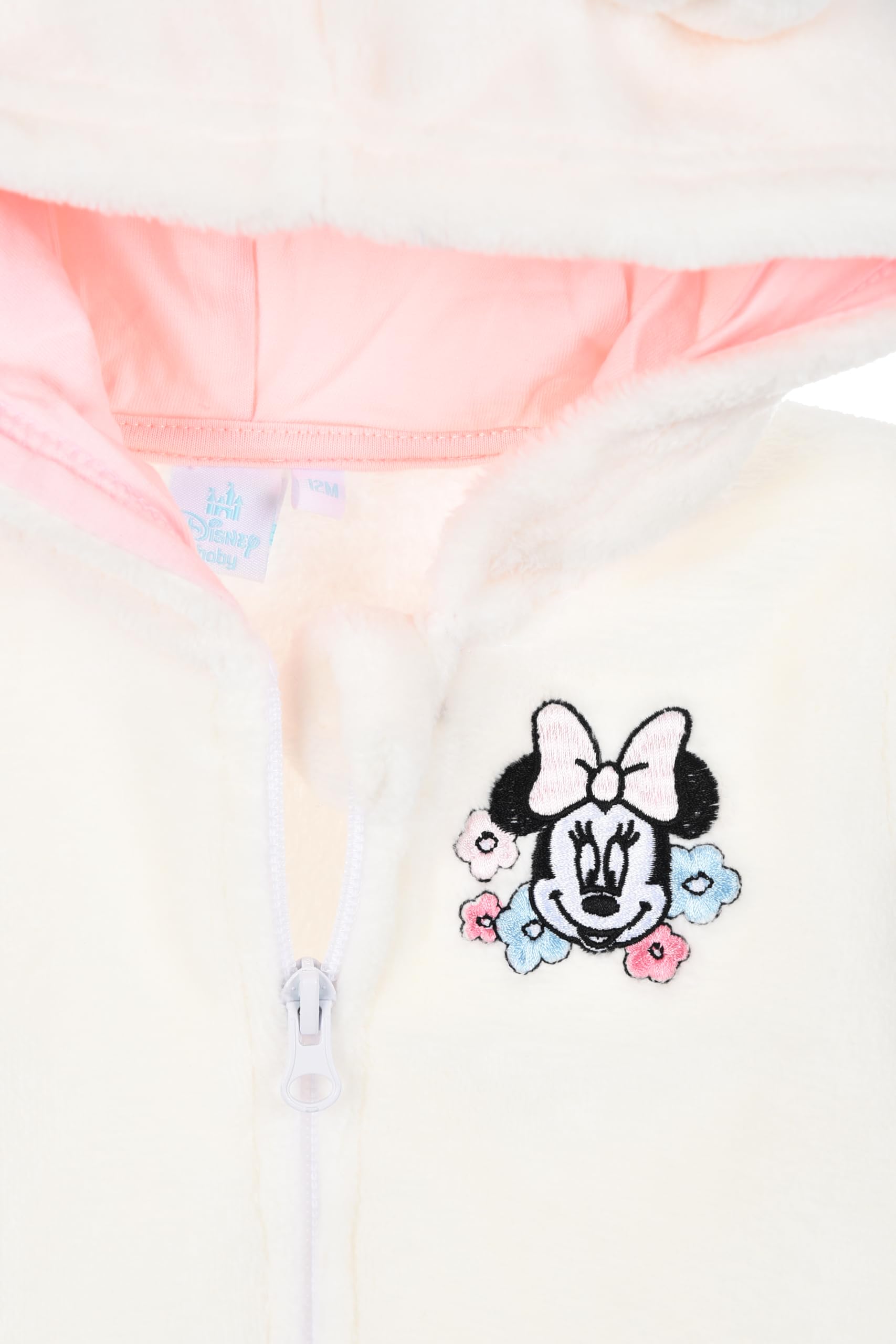 Disney Minnie Mouse, Sweat Shirt Bébé Fille (Beige,6 Mois)