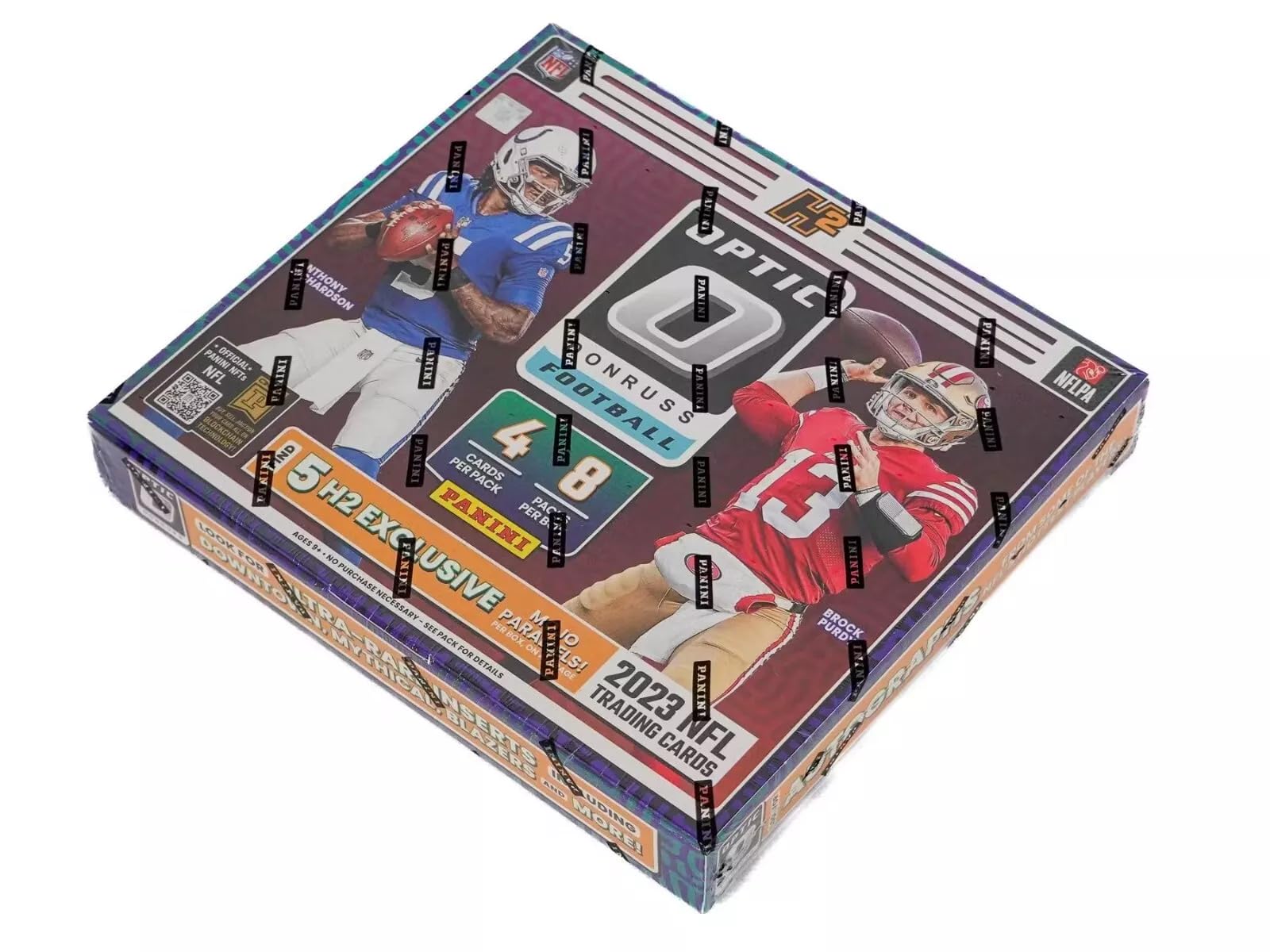 2023 Panini Donruss Optic H2 Football Trading Card Box