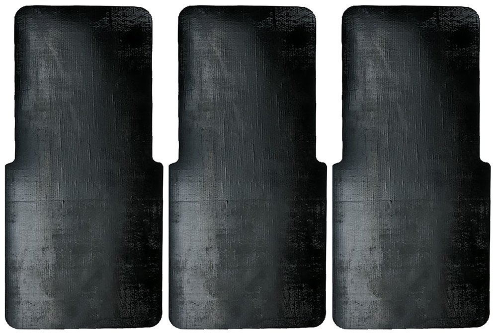 Sterling Seal 7331PSARECT.062.11X4X3 #7331 Cloth Inserted Neoprene Rubber "DIY" Gasket Material with PSA Back, 11-1/8" OD x 4-3/4" OD Rectangle, 1/16" Thick (Pack of 3)