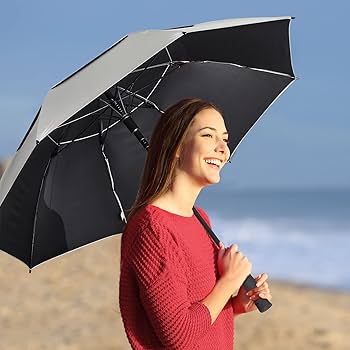 Amazon.com : G4Free 47 Inch UV Protection Golf Umbrella Auto