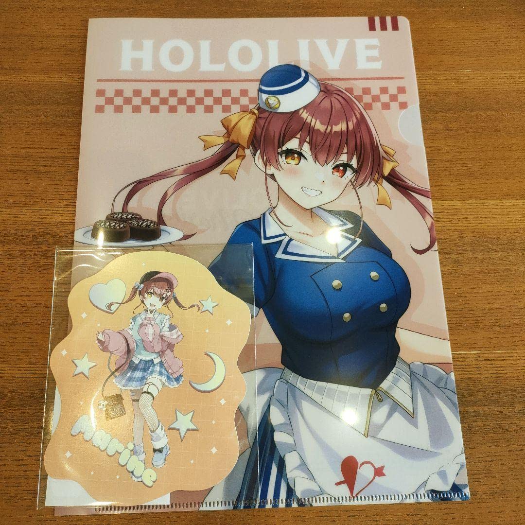 Amazon | ホロ ライブ ローソン クリアファイル カントリーマアム