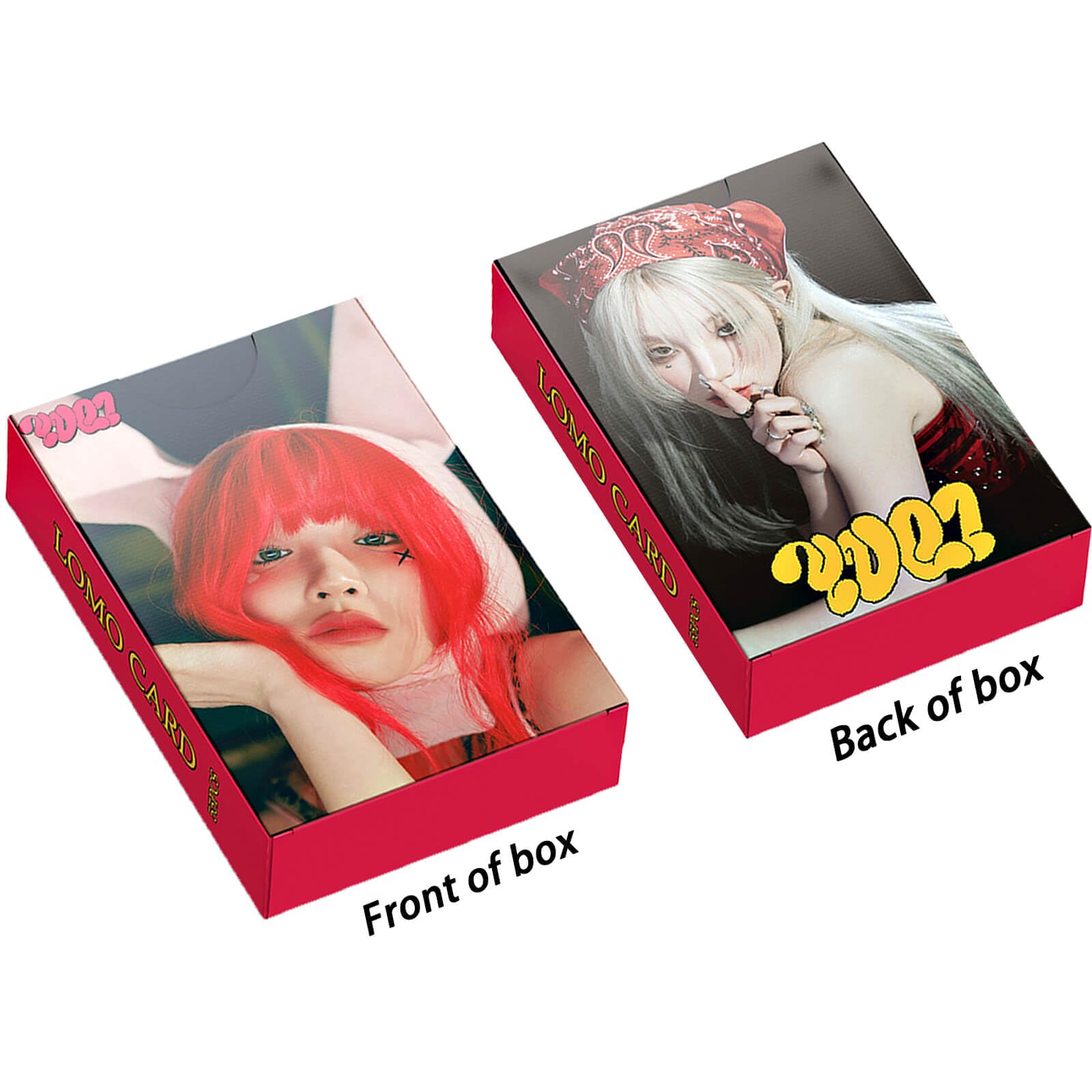 Amazon.com: KPOP (G) I-DLE YUQI Photocards 55PCS YUQ1 Album