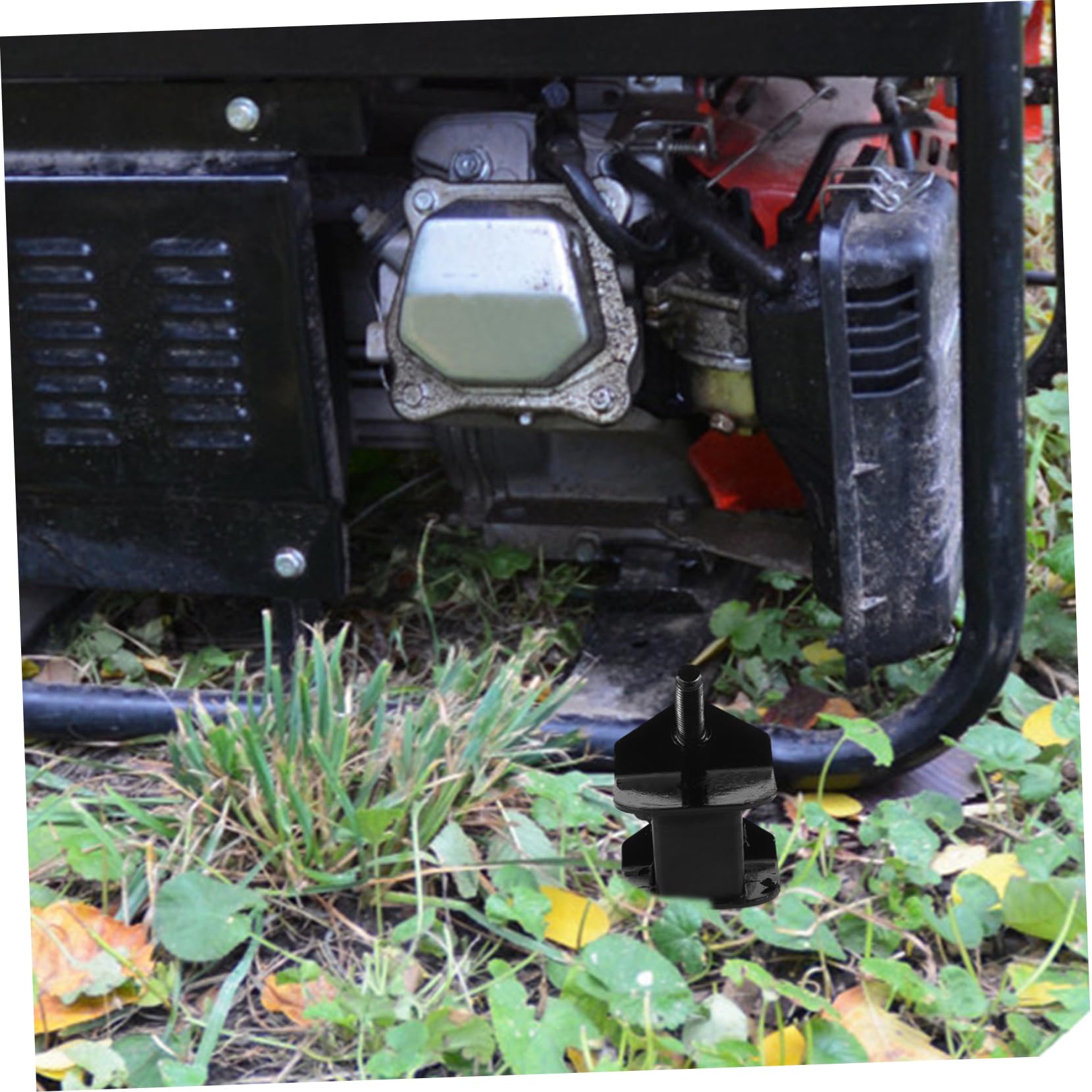 Supporti Motore 2kw-3kw per Generatori in Gomma Antivibrazione 188f 190f 4 Pezzi Riduce Rumore Piedini di Ferro Robusti