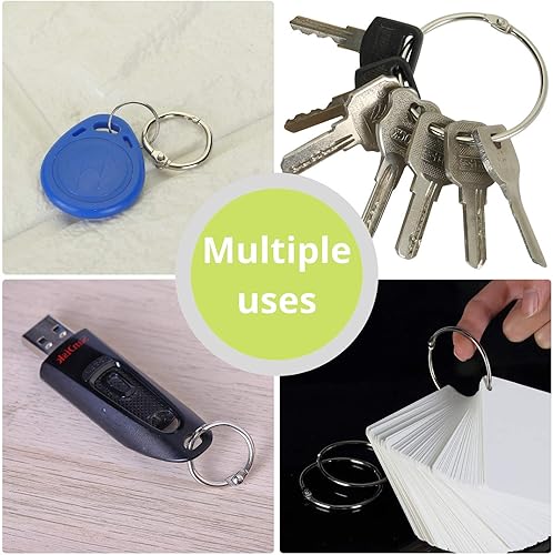 Miniatura 5 de Mr. Pen - Anillos para carpeta, anillo de hojas sueltas, 36 unidades, varios tamaños