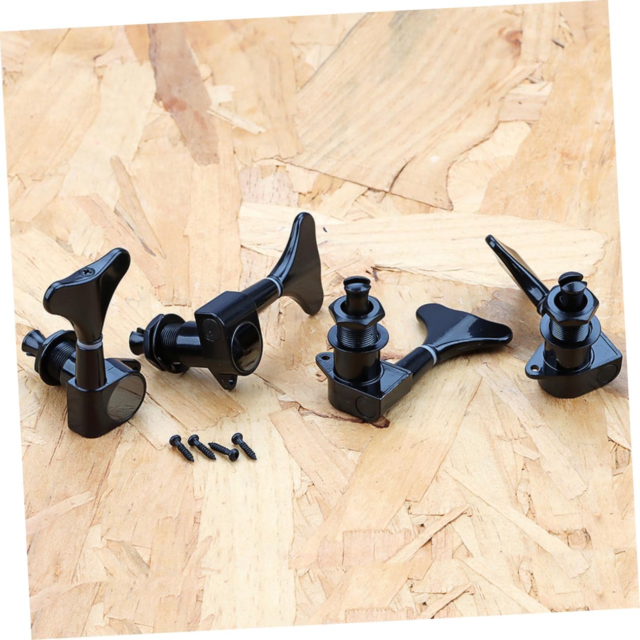 4sets Bass Tuning Key Pegs Classic Bass Tuners Replacement Tuning Pegs