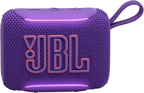 JBL GO 5 Enceinte Bluetooth Ultra-Portable avec Son Big JBL Pro et Basses puissantes, appairtouch, Design étanche et 10 Heures de Lecture, Violet - 2