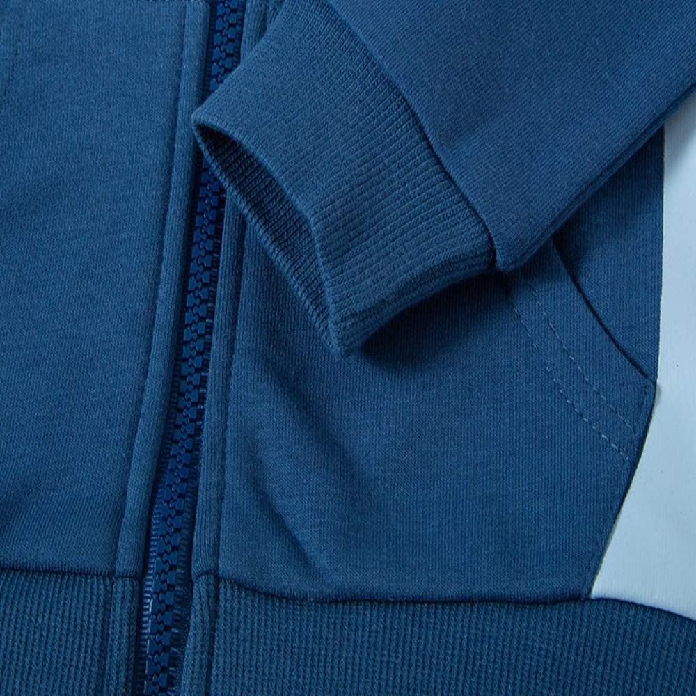 Baby Toddler Boys Dinosaur Hooded Zip Jacket Casual Outerwear Active Sweatshirt - Image 4