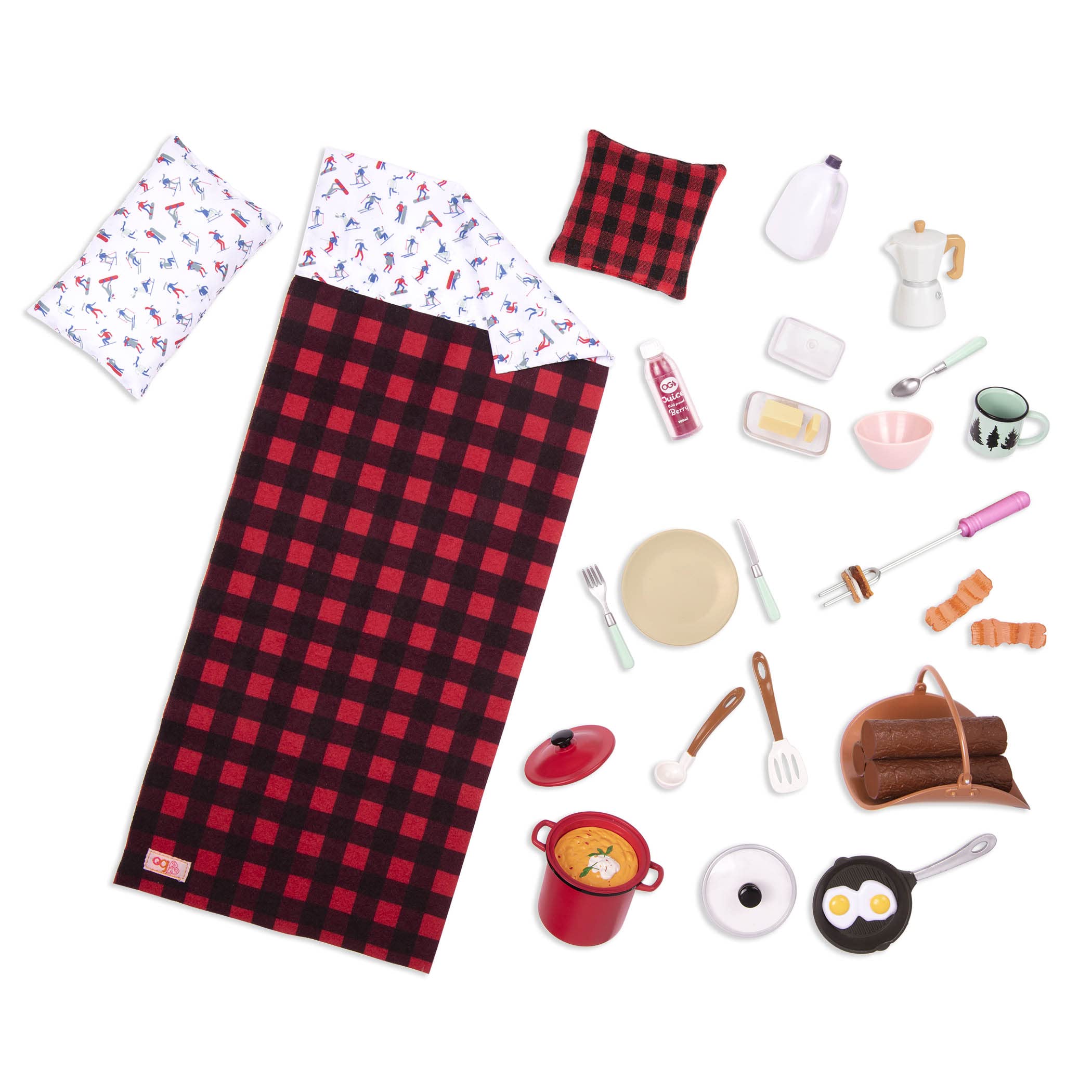 Our Generation - Cozy Cabin 46 cm Doll House - Winter Doll Accessories for Kids Ages 3 and Up, BD37961Z