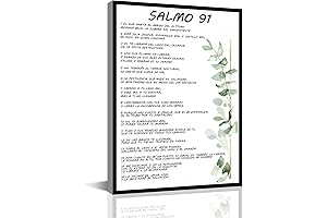 Salmo 91 En Español Para Pared - Marco De Arte
