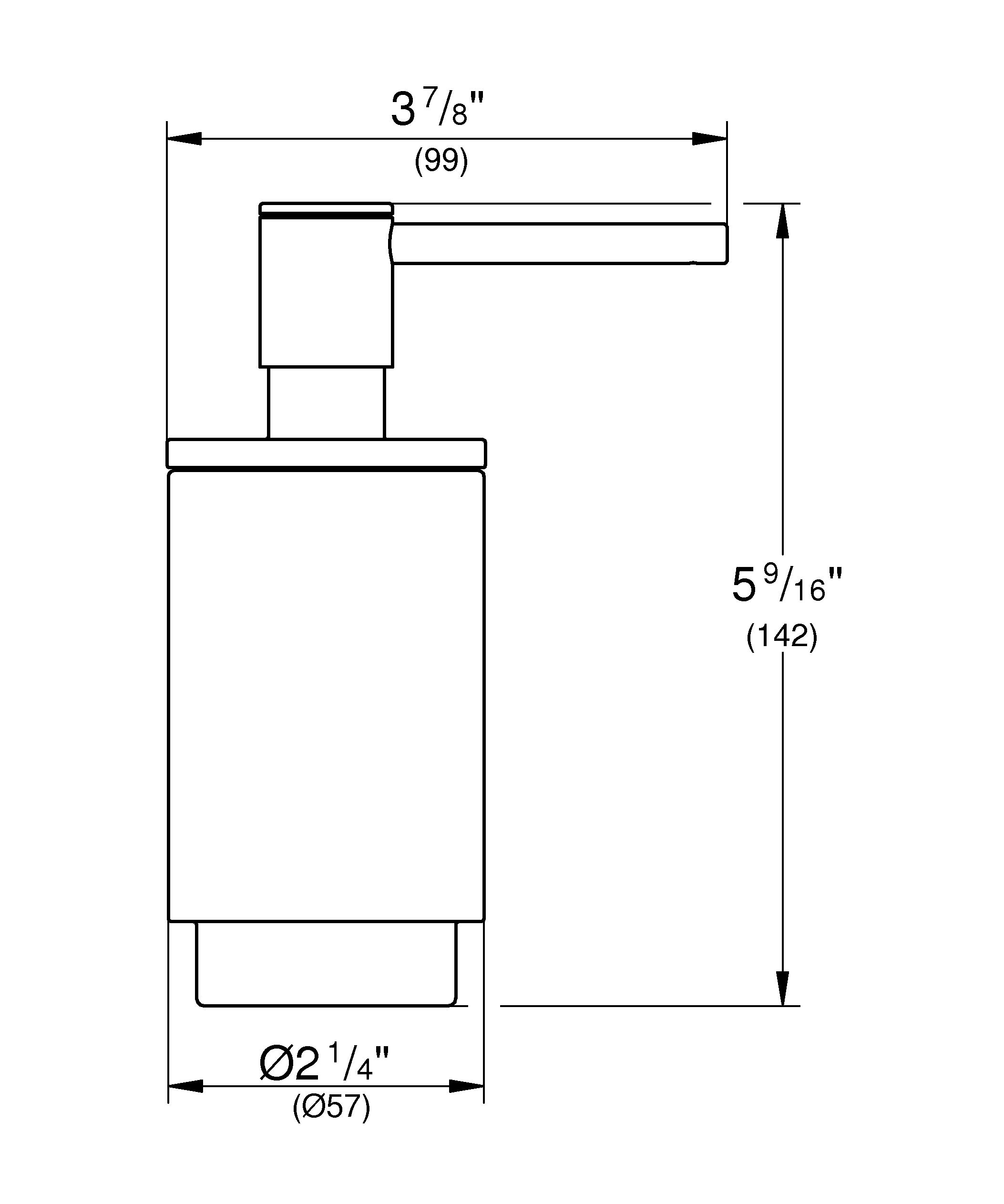 GROHE 41028EN0 - Selection Dispensador de jabón