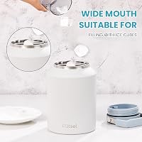 Autsel Rozsdamentes Acél Termosz 2L Fogantyúval - Dupla Falú Hőszigetelt Kulacs, Cseppmentes Ivópalack Túrázáshoz, Sportoláshoz 4
