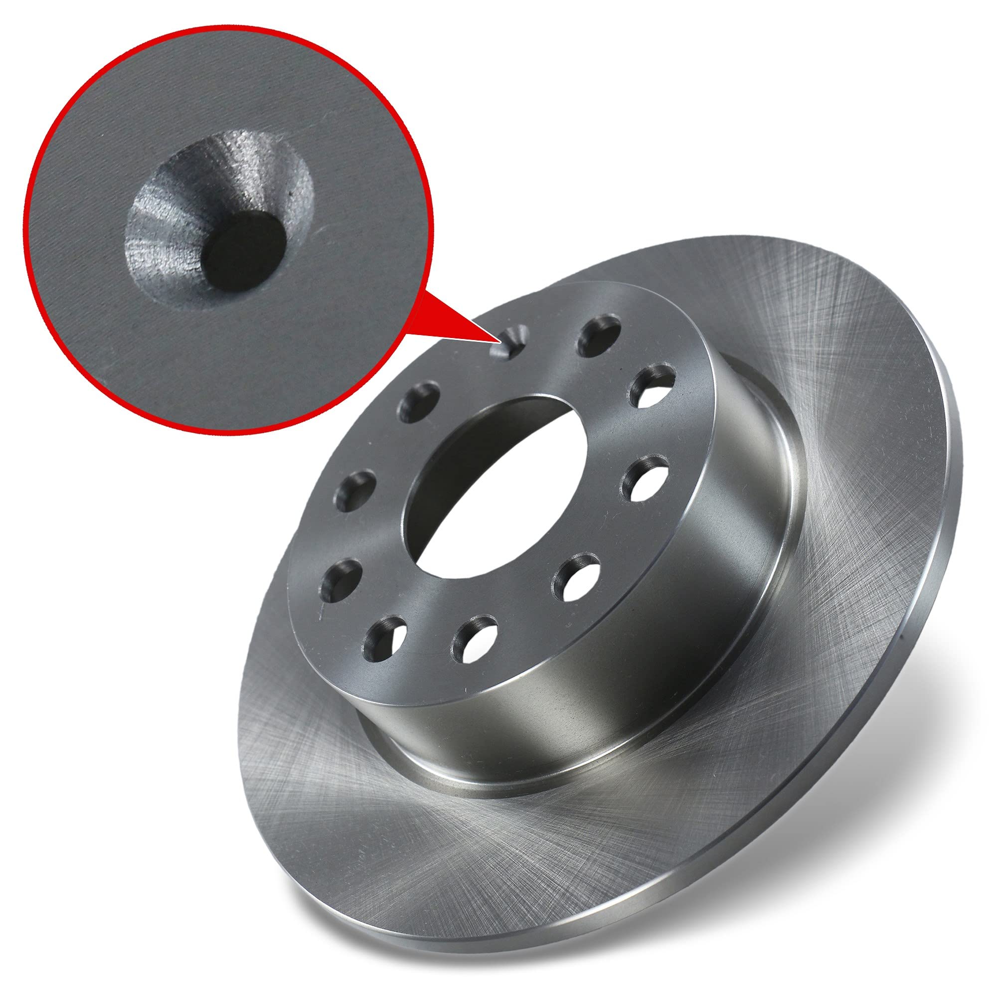 ATEC Germany Juego de frenos incl. discos de freno delanteros Ø 288 mm | Compatible con: Audi A3, A3 Cabriolet, A3 Sportback, Seat Altea, Altea, XL, LEON, Toledo III, Skoda Octavia III