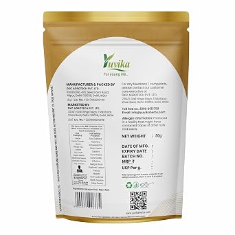 YUVIKA Niranjan Phal - Sterculia Lychnophora - Malva Nuts (50 Grams)