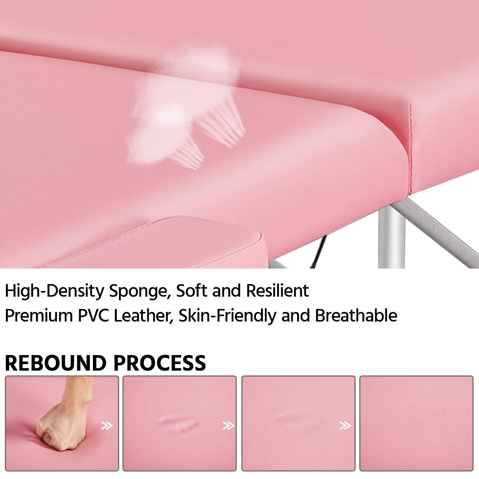 Buy Yaheetech Massage Tables Portable 84inch Massage Bed Aluminium