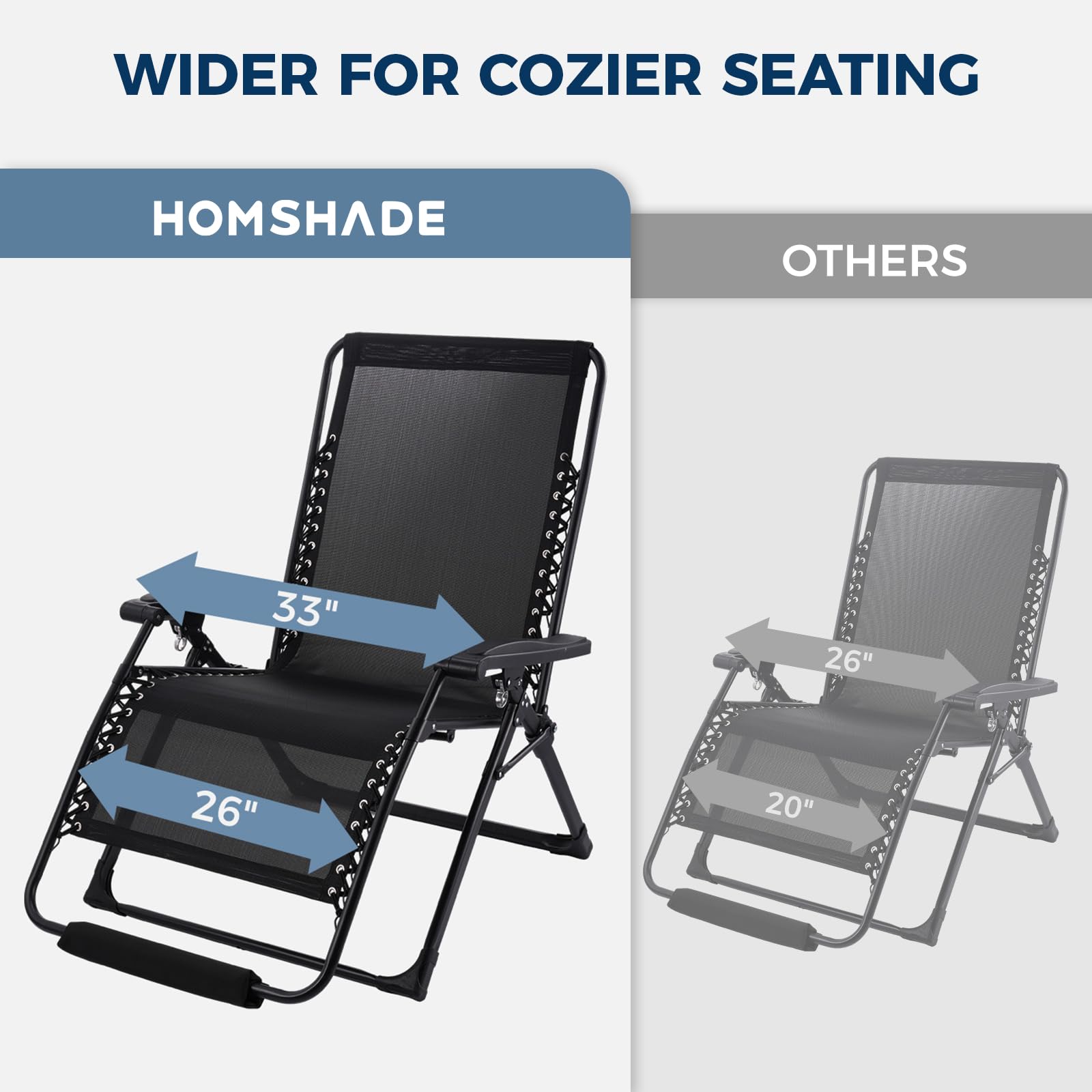 xxl zero gravity lounger