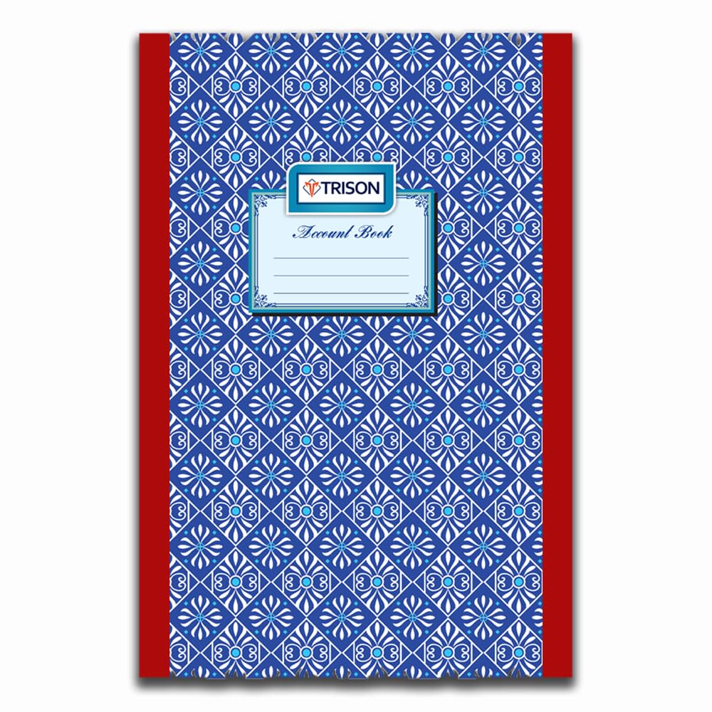 Trison Lot de 5 registres de présence quotidienne | 100 pages | 19 x 32 cm | Relié | Format 31 jours | Idéal pour les entreprises, les institutions, les bureaux et les écoles | Lot de 5