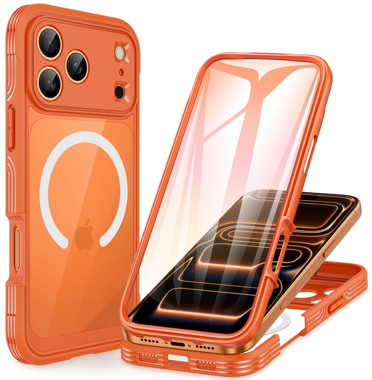 Coque iPhone 17 Pro anti-rayures : la solution intégrale 360 avec verre 9H - 7