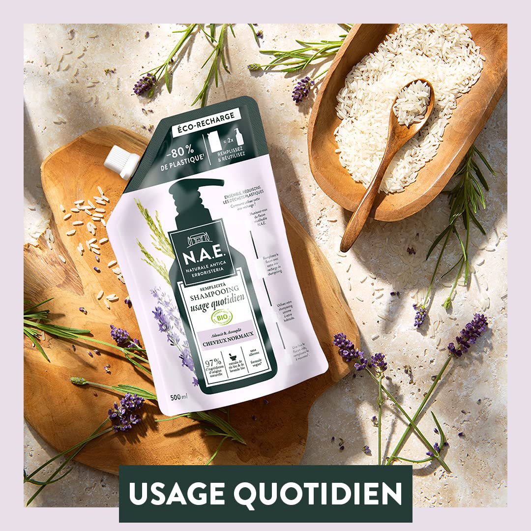 N.A.E. Shampoing Liquide Semplicit Cheveux Normaux Usage Quotidien N.A.E. Shampoing Liquide Semplicit Cheveux Normaux Usage Quotidien
