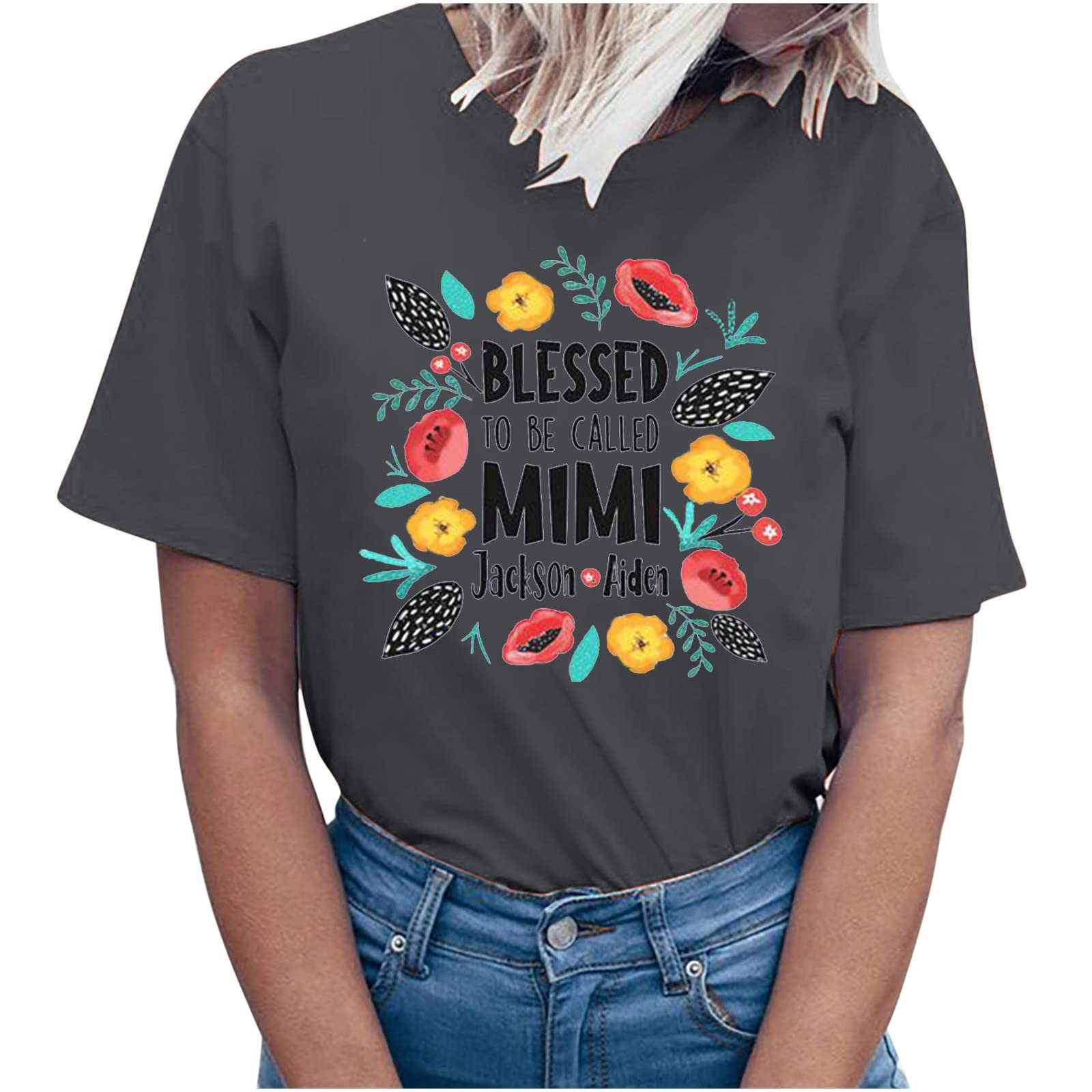 camisetas estampadas para dama