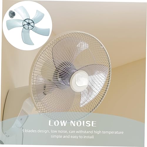 Miniatura 2 de Homoyoyo 1 juego de ventiladores universales para el hogar, aspas de ventilador para ventilador de mesa, aspas de ventilador de repuesto, aspas de