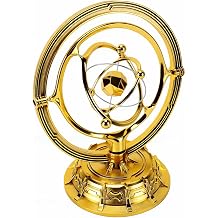 Yosoo Perpetual Motion Machine Celestial Orbit Pendulum Kinetic Art Desk Decor 3D Swing Motion Model with Magnetic Forces for Office Home Science STEM Gift
