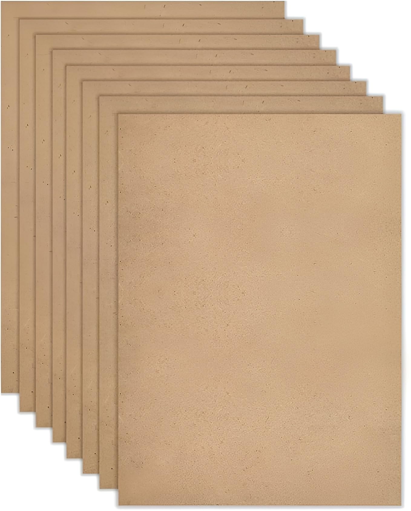 A5 Size MDF Board Artist Drawing Board, Pack of 10, (210 x 150mm) 4mm Thick, Source by Oak Tree Products, Made of Engineered Wood Used For Painting, Home Decor, Laser Engraving, Art Work etc.