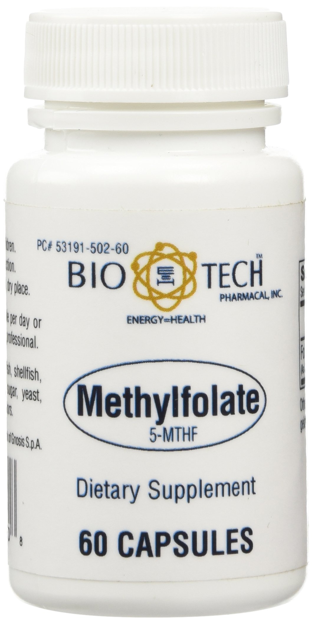 Bio-Tech Methylfolate (5-MTHF) 60 Caps