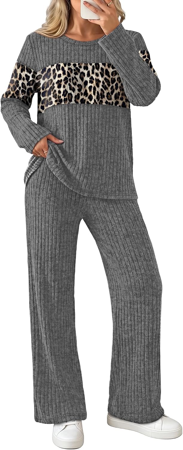 WIHOLL Outfit for Women Set Pants Two Piece Outfits Matching Sets 2026