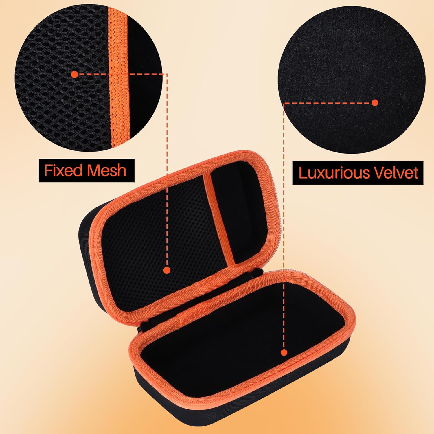 Storage Case Compatible with Klein Tools 69355 / 69149P / MM325 / MM400 / MM300 Digital Multimeter Voltage Tester 600V AC/DC - Image 4