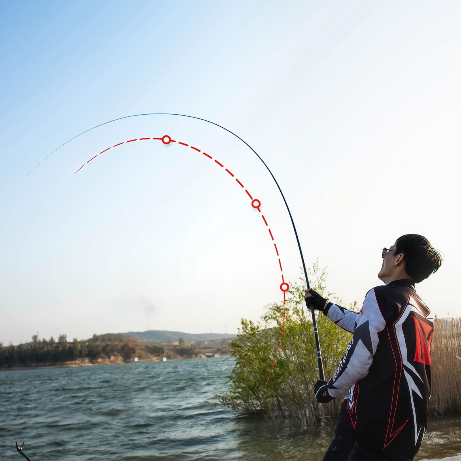 CañAs De Pesca Carbono 3.6m 3.9m 4.5m 5.4m 6.3m 7.2m CañAs Telescopicas