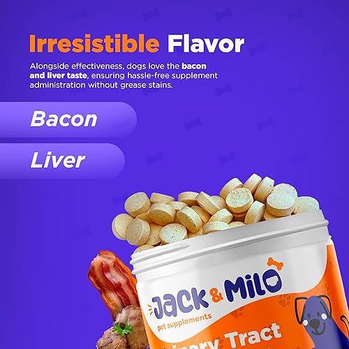 Miniatura 6 de Jack & Milo Suplemento orgánico de arándano para perros, incontinencia urinaria del perro, control de riñones y vejiga, arándano y antioxidantes,