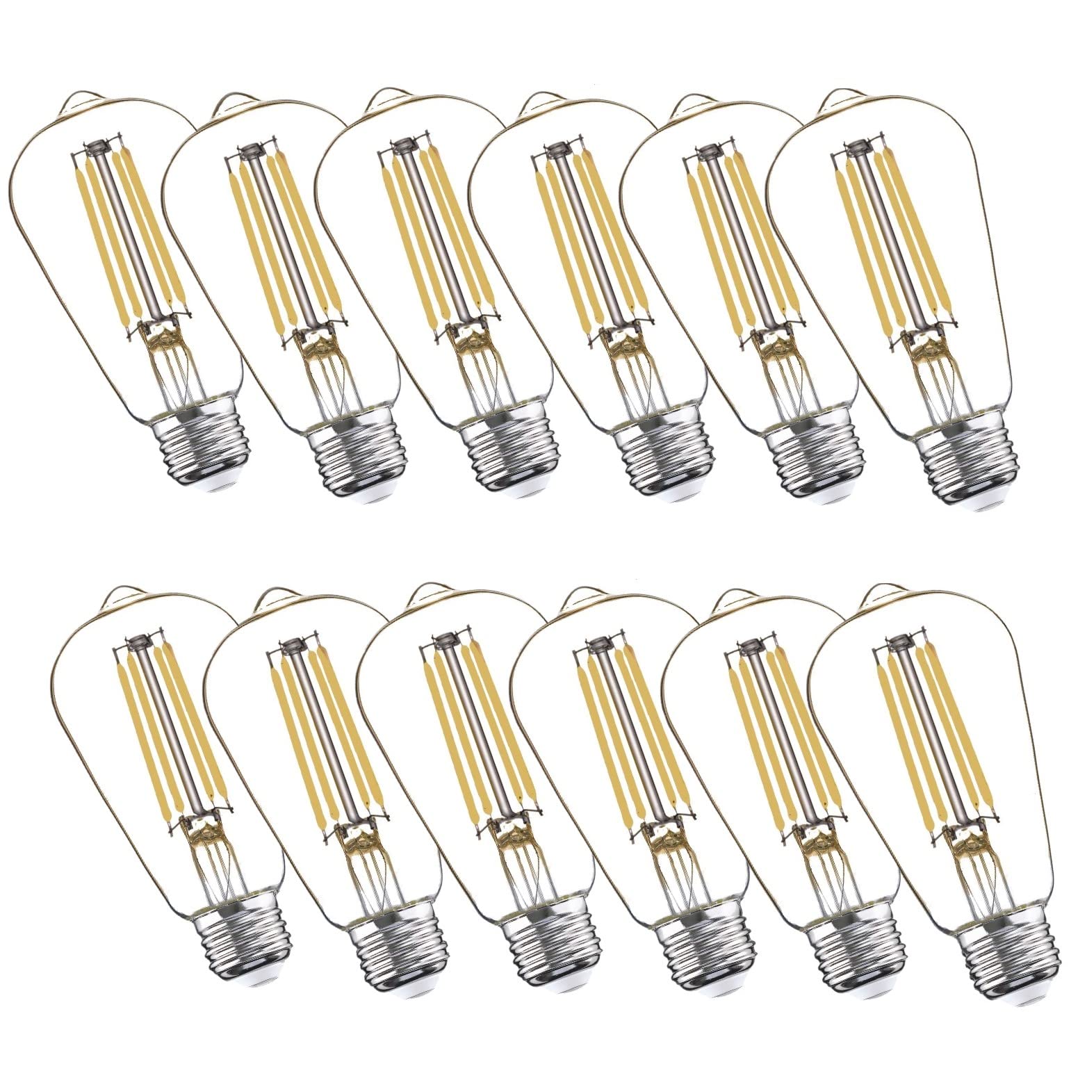 Buy Light Bulbs 100 watt, 12 Pack LED Bulbs 100w Equivalent, 9W=100W