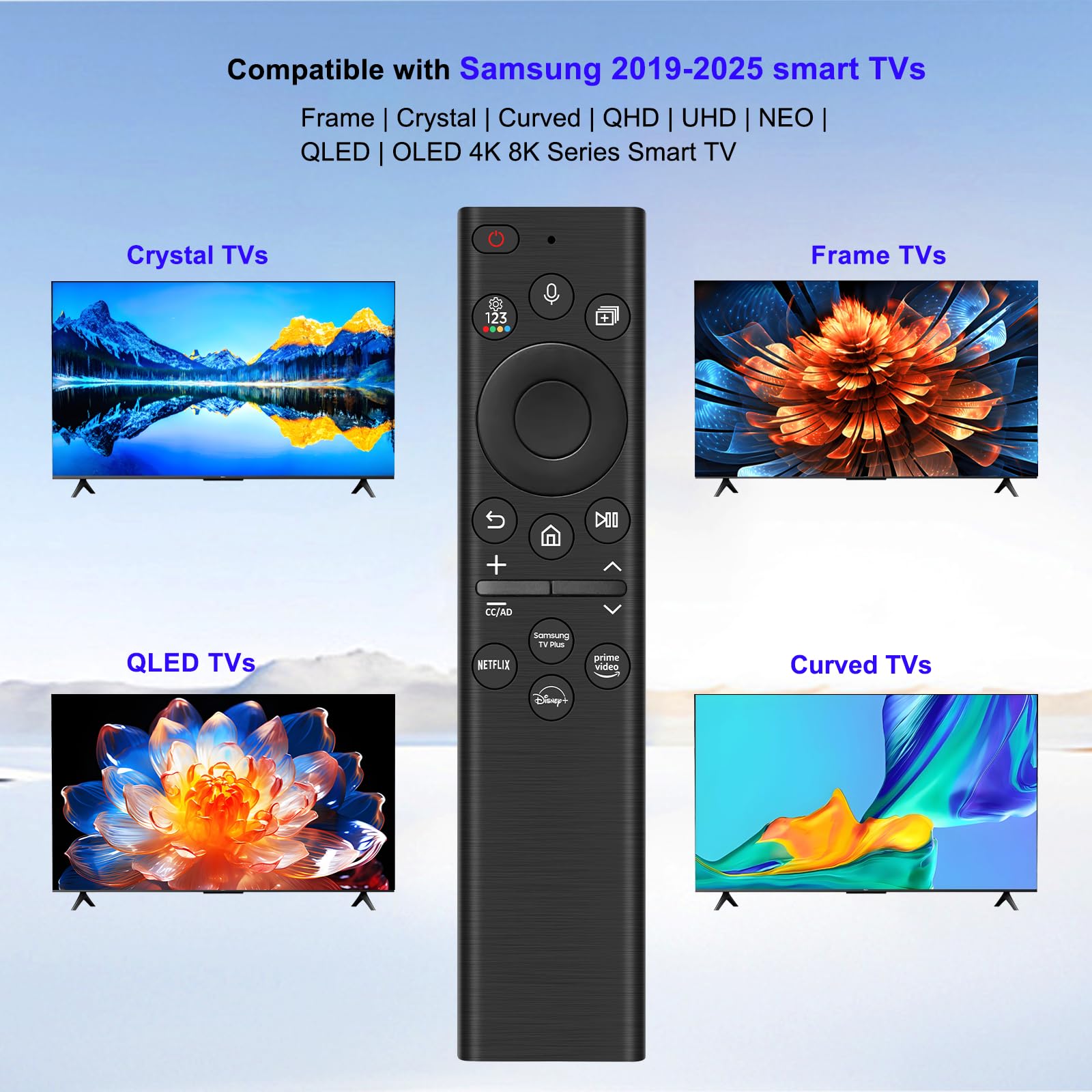 BN59-01385A è adatto per telecomandi Samsung Smart TV ed è un'alternativa universale con funzione vocale
