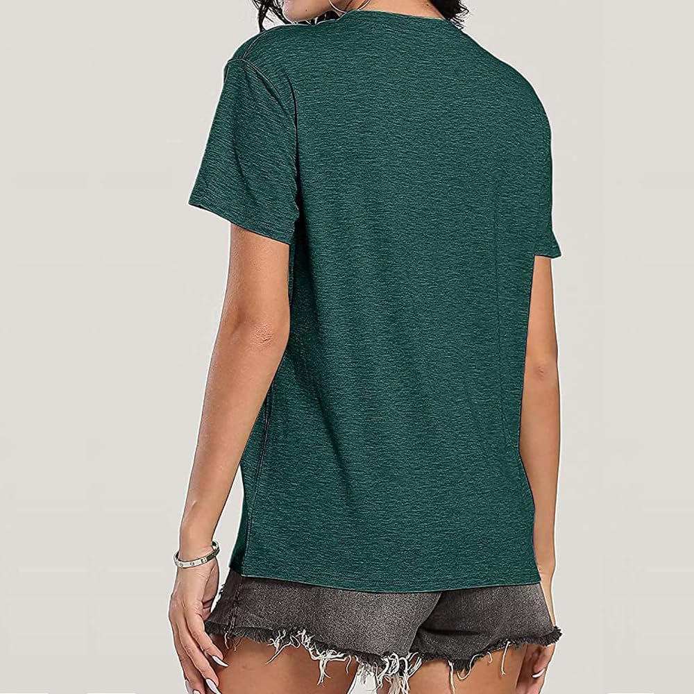 Women Mountain Shirts And So The Adventure Begins Tshirt Hiking Camping Tee image 5