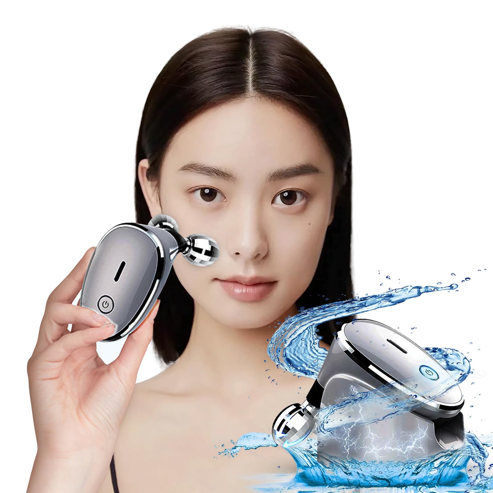 Amazon.co.jp: 美顔ローラー EMS 微電流 美顔器 顔 美容ローラー 高級  