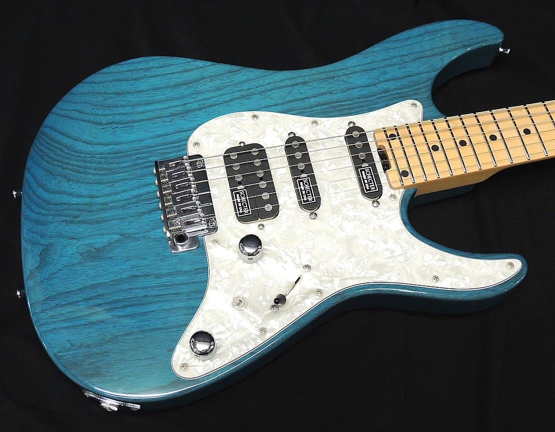 Amazon | SCHECTER EX-4-24-STD-VTR ILB M Indigo Light Blue  