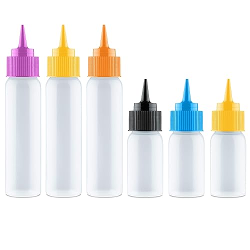 Free Hand Writer Bottles - 6 Easy Small Squeeze Bottles