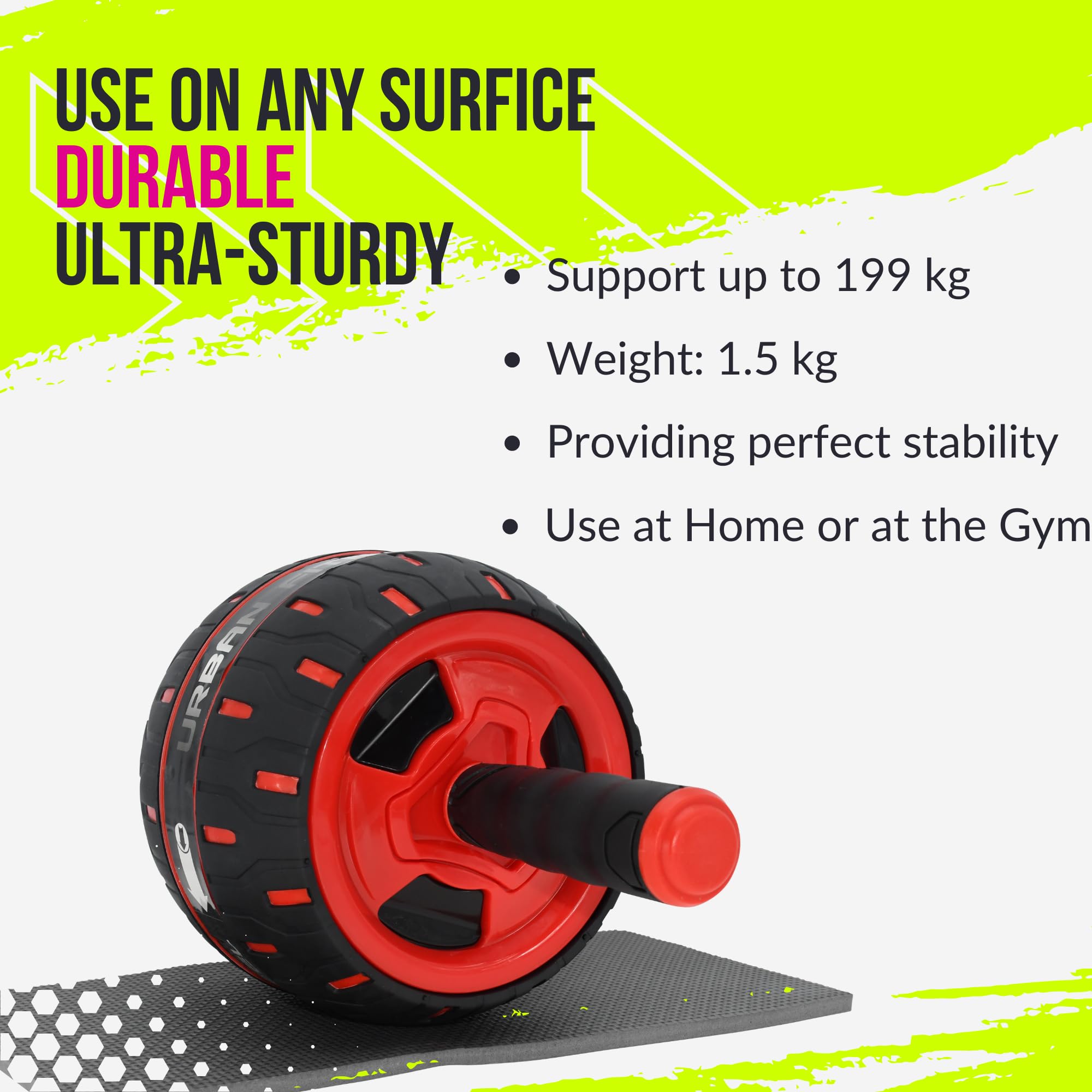 Urban Fitness Rebound Ab Wheel