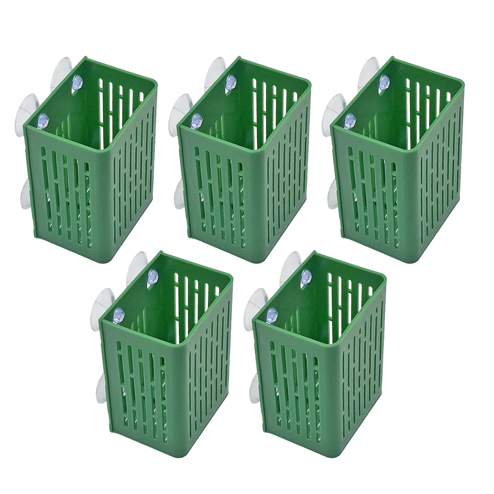 Pots pour aquarium flottants contre les nitrates avec ventouses