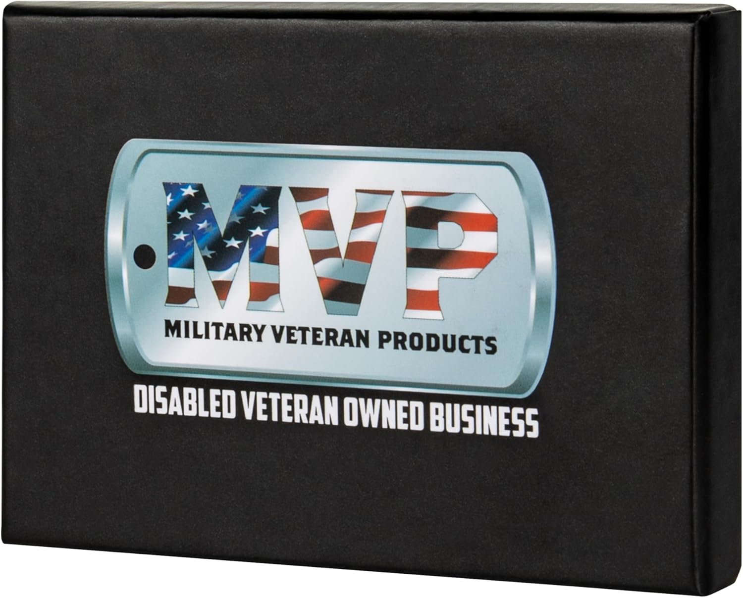 Marine Corps Black Crazy Horse Leather Bi-Fold Card Holder with Money Clip Black USMC - Image 2