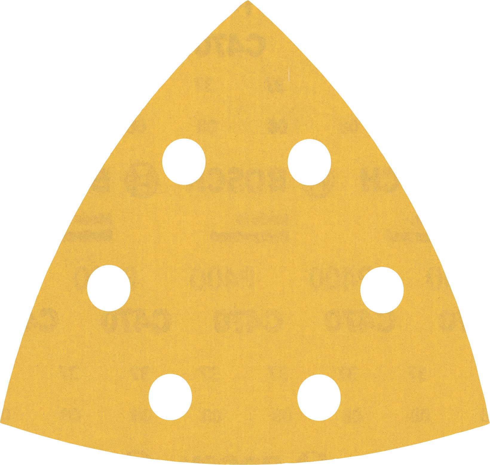 Bosch Gelb 50X Expert C470 Sandpaper (For Paint On Wood, Hardwood, Ø 93X93 Mm, Grit 400, Professional Accessory Delta Sander)