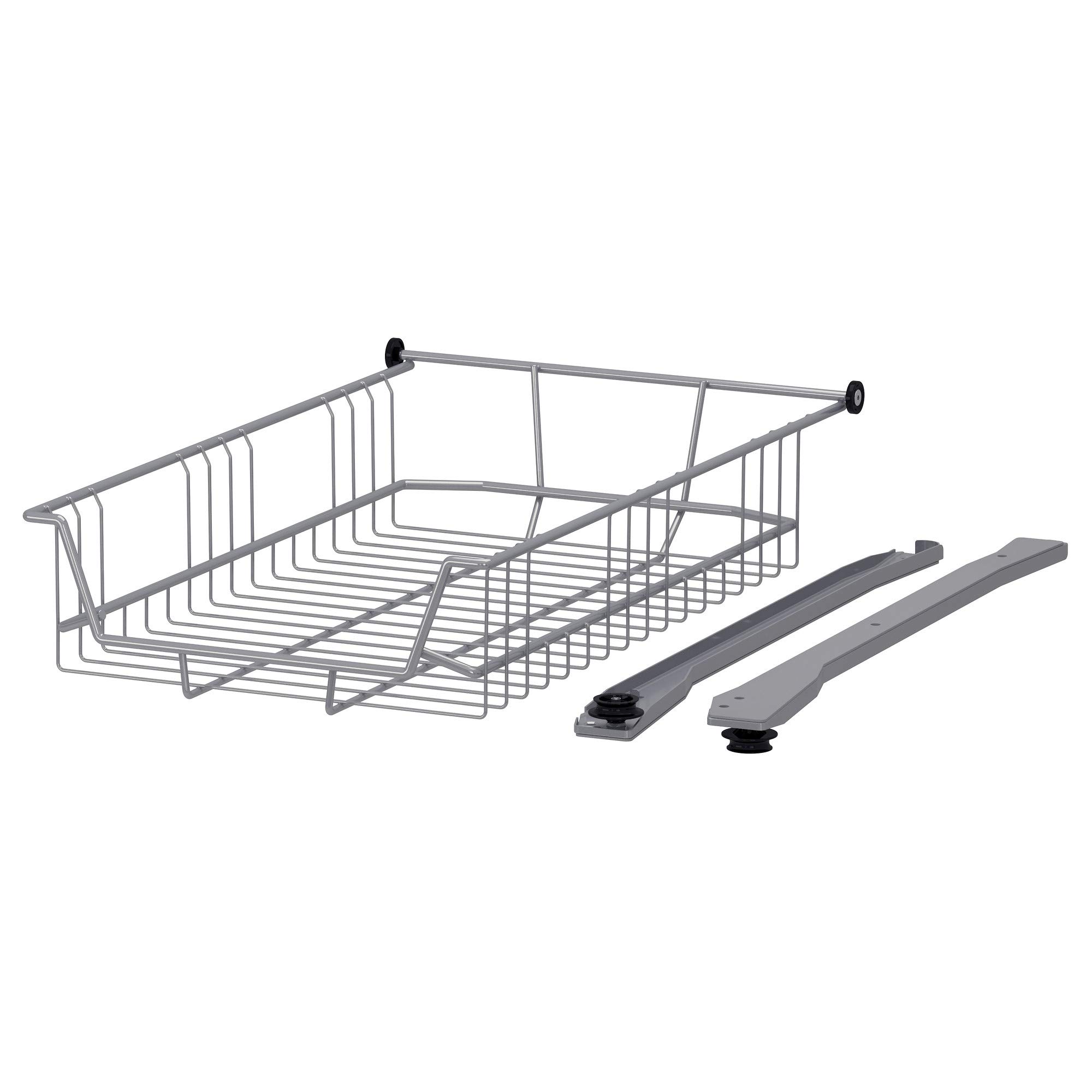 Panier métallique UTRUSTA 40 cm pour ne plus bloquer le fond du placard