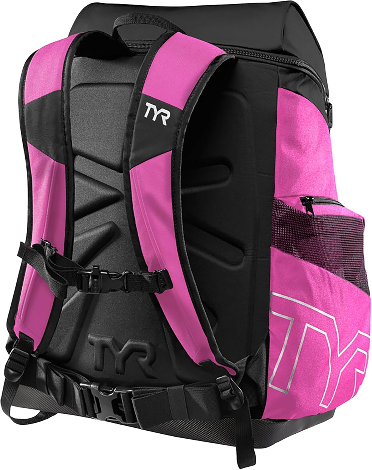 TYR Alliance Backpack - Wet/Dry Athletic Gym and Pool Bag for Men and Women - Separate Wet/Dry Compartments, 45L Capacity, Ergonomic, Water-Resistant - Available in Team Colors - Image 2