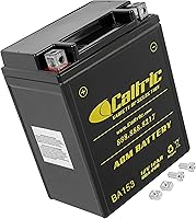 Vista 5 de Caltric Batería Agm compatible con Polaris Ultra Touring/Xlt Touring Classic 1995-1999
