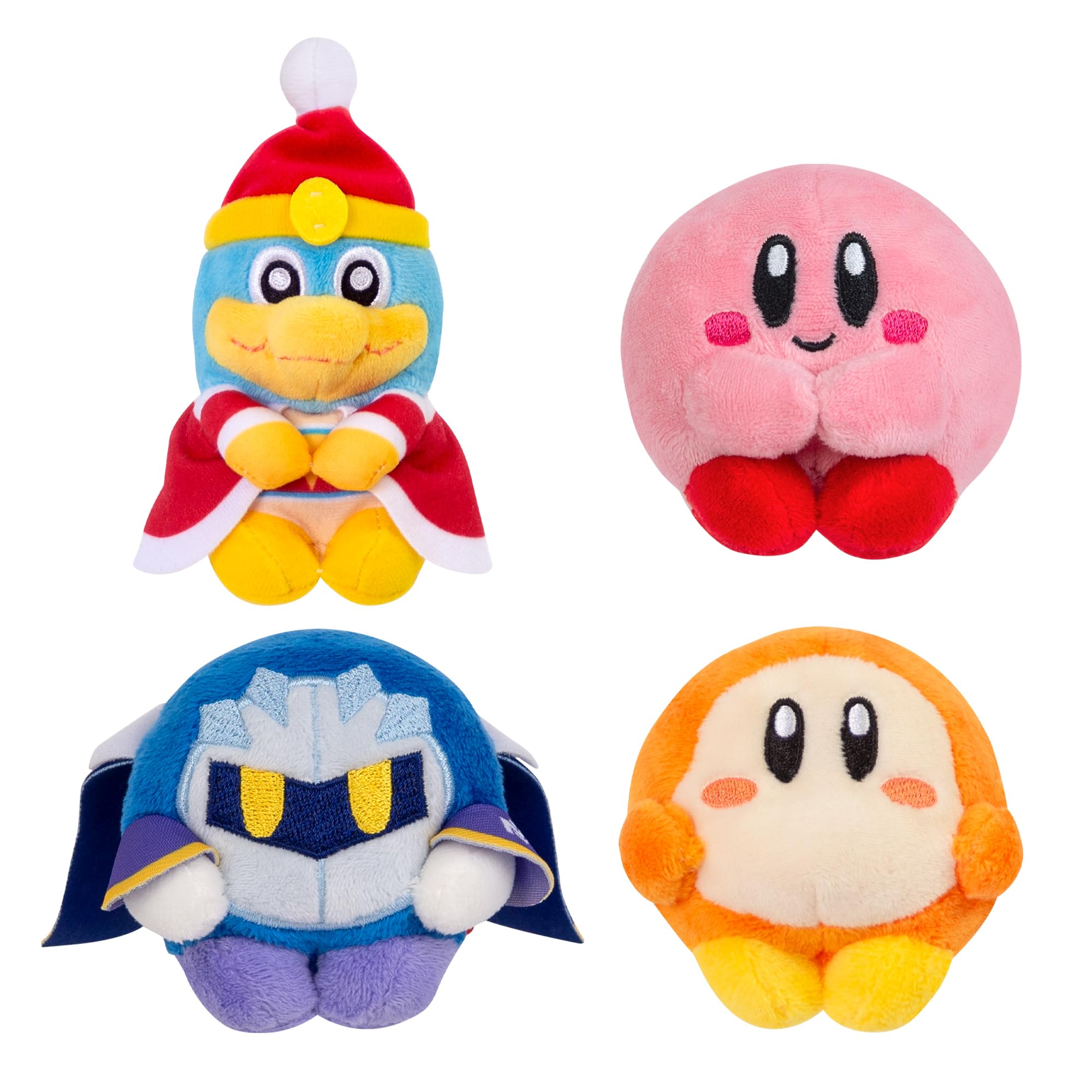 Amazon.com: TOMY Chokkori San Kirby Mini Plush Toys - 4-Pack with