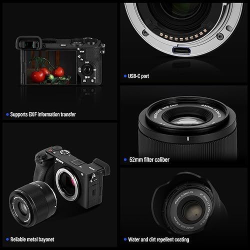 Vista 63 de VILTROX Lente de montaje Fuji X F1.4 XF de 0.512 in, lente de gran angular APS-C AF para cámara Fujifilm X-T30 II X-T4 X-T3 X-Pro3 X-Pro2 X-E3 X-E4