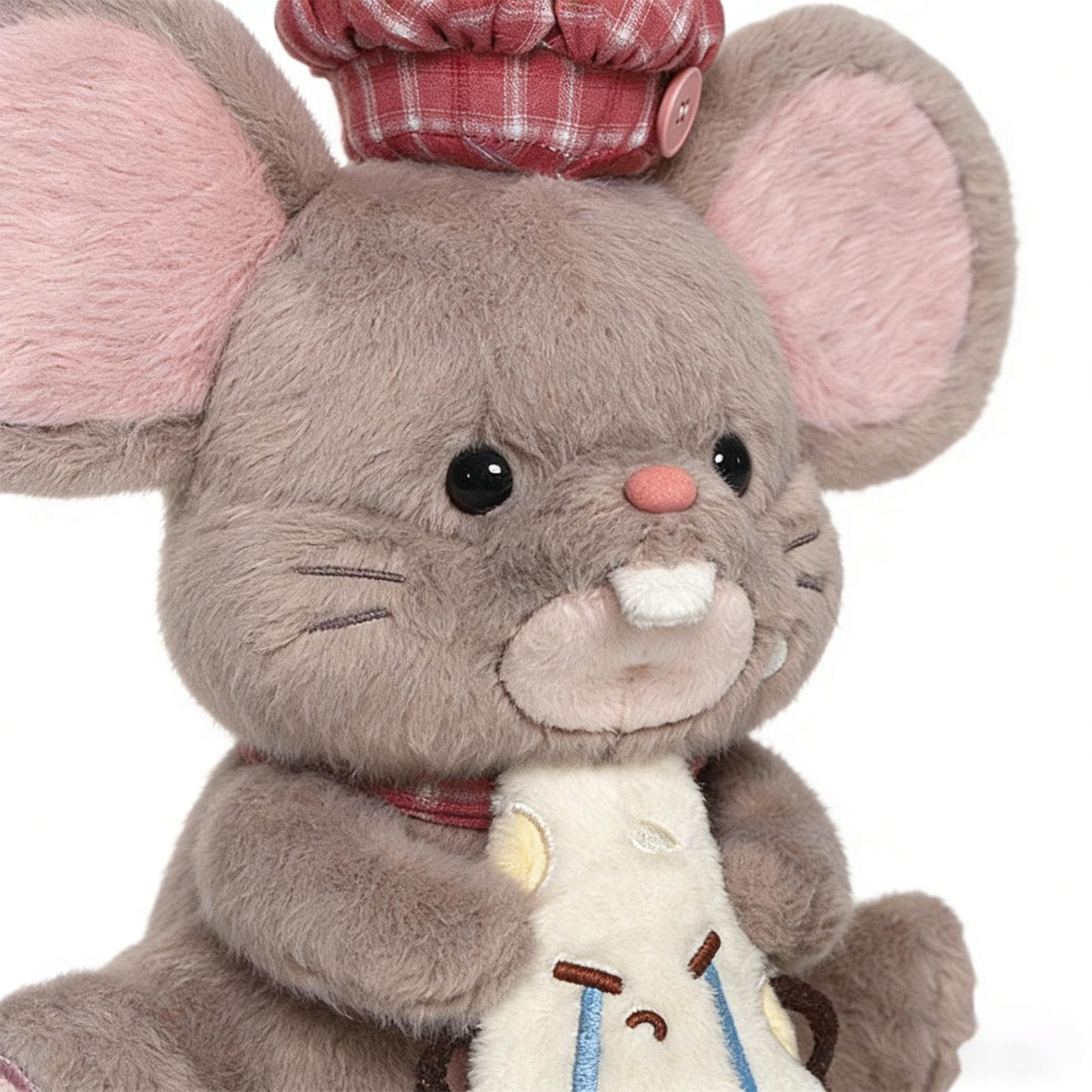 Topo Peluche Bambola Morbida Adorabile da Abbracciare e Collezionare | Giocattolo Cuscino in Peluche a Forma di Animale Imbottito per Camera da Divano Scrivania Soggiorno