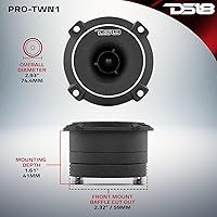 Vista 7 de DS18 Audio PROTWN1 PRO 1" Titanio NEO Slim Bullet TW
