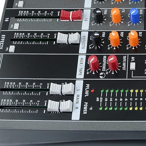 Miniatura 4 de Live Studio - Mezclador de audio de rendimiento en vivo mezclador de escenario mezclador de grabación de DJ mezclador de tablero de sonido Bluetooth