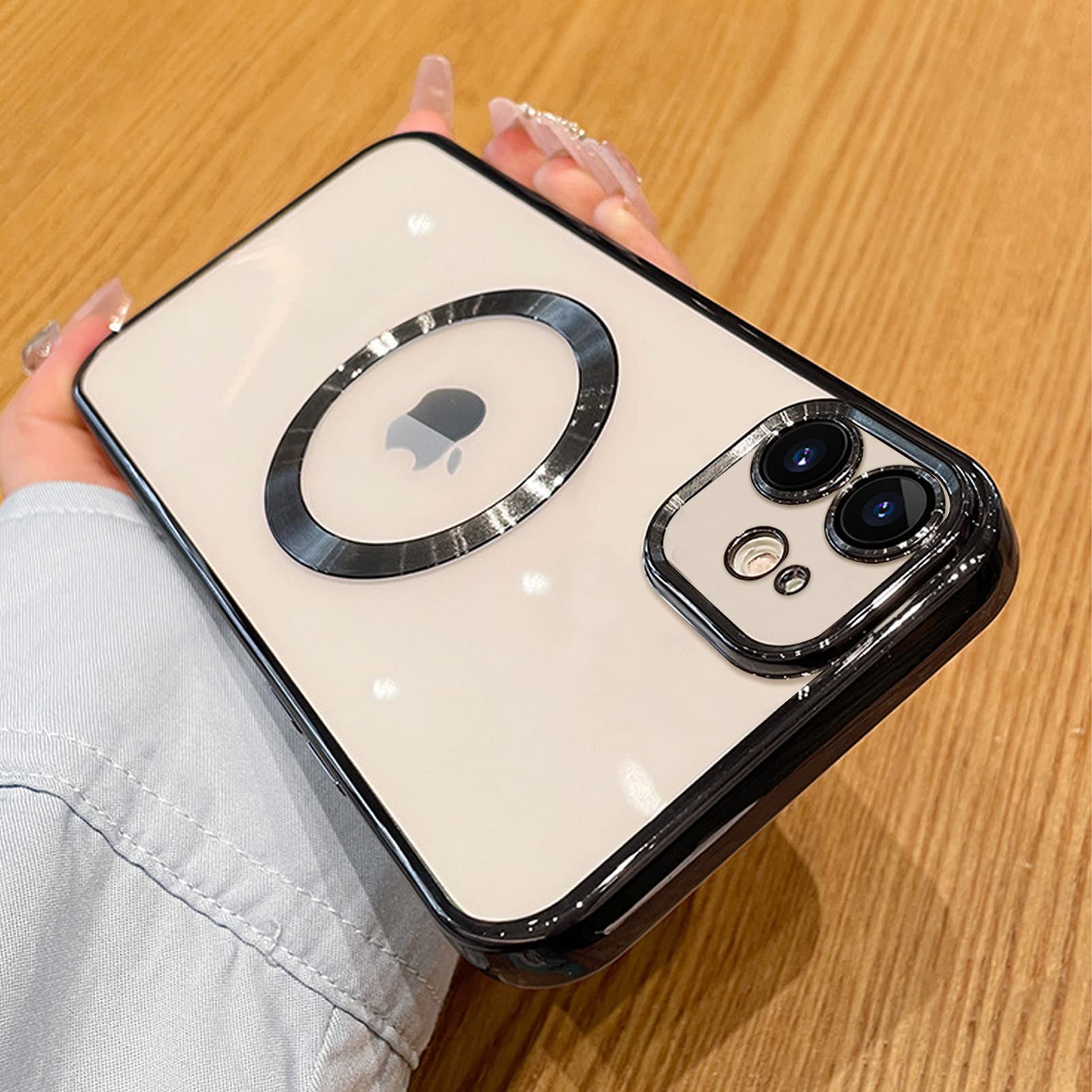 Amazon.com: Uioeua Compatible with iPhone 11 Magnetic Clear Case